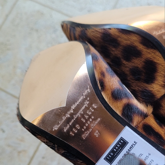 🍒NEW🍒 TED BAKER LEOPARD PUMPS EU37 - Picture 9 of 9